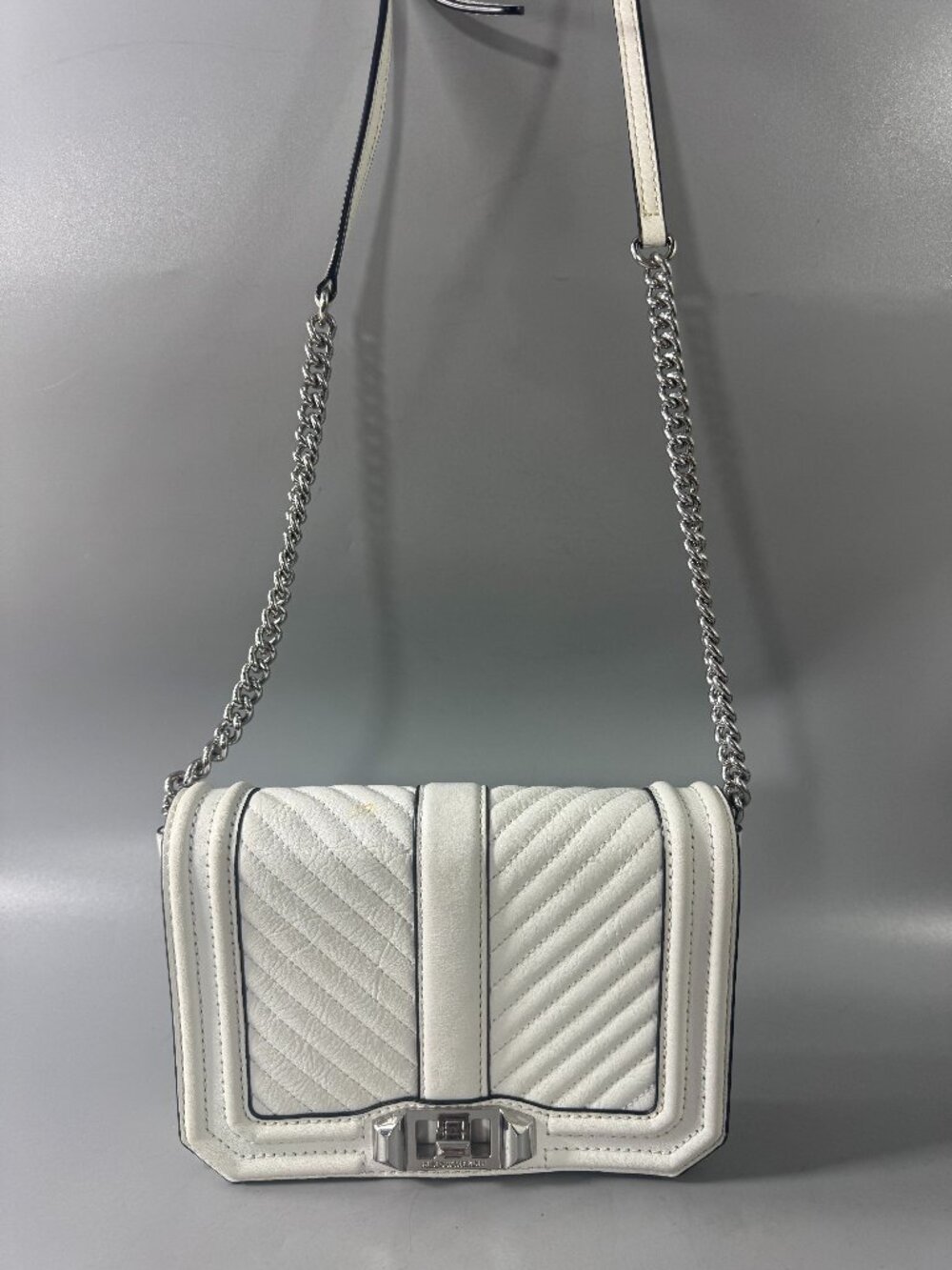 Rebecca Minkoff Chevron Quilted Love Crossbody Bag
